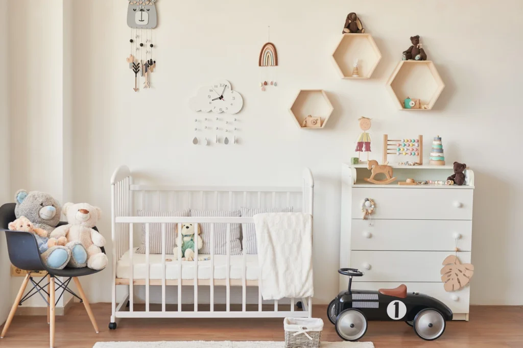 Aménager la chambre d'un bebe